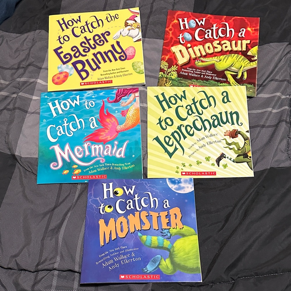Scholastic 'How to Catch' Series - Vibrant Children's Books